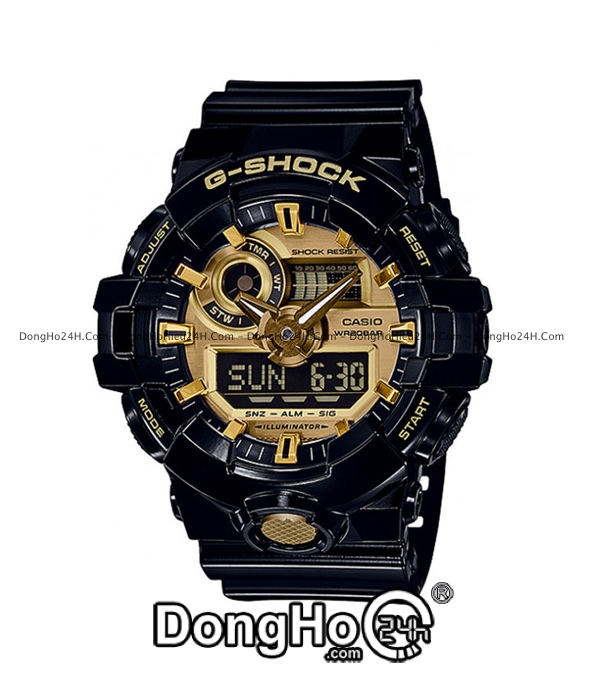 Đồng hồ Đồng hồ Casio G-Shock GA-710GB-1ADR chính hãng 