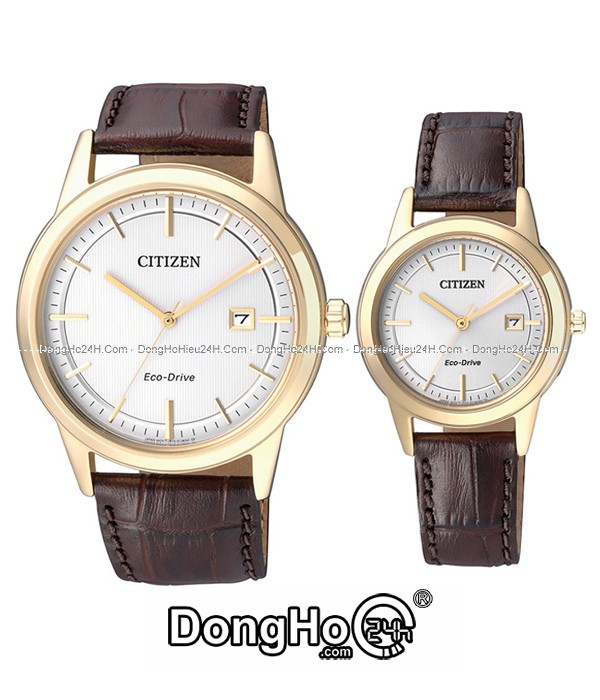 Đồng hồ Đồng hồ Citizen Cặp AW1233-01A+FE1083-02A chính hãng 