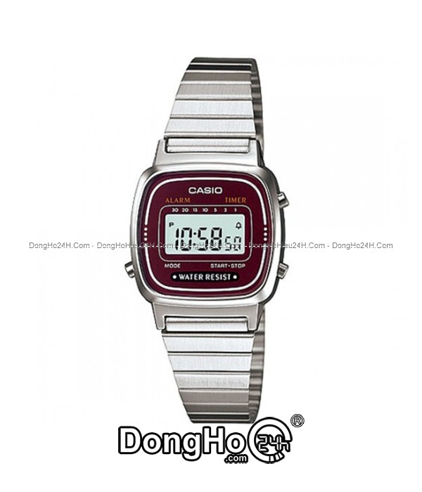 Đồng hồ Đồng hồ Casio Digital LA670WA-4DF chính hãng 