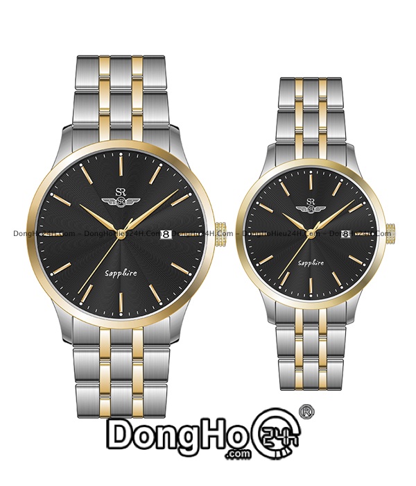 Đồng hồ Đồng hồ Cặp Sunrise SG+SL1076.1201TE Timepiece chính hãng