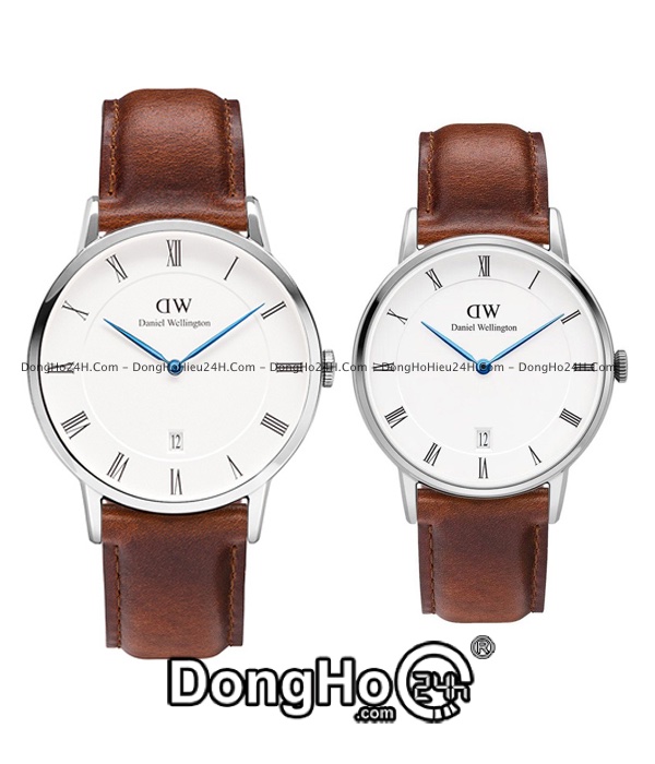 Đồng hồ Đồng hồ Cặp Daniel Wellington Dapper St Mawes DW00100087-DW00100095 chính hãng