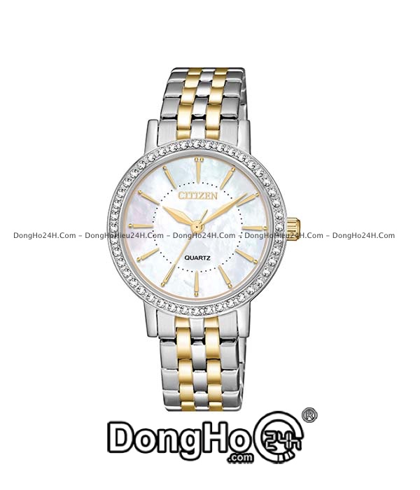 Đồng hồ Citizen EL3044-89D - Nữ - Quartz (Pin) - Dây Kim Loại- Chính Hãng